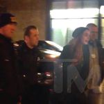 Lindsay Lohan being taken into custody